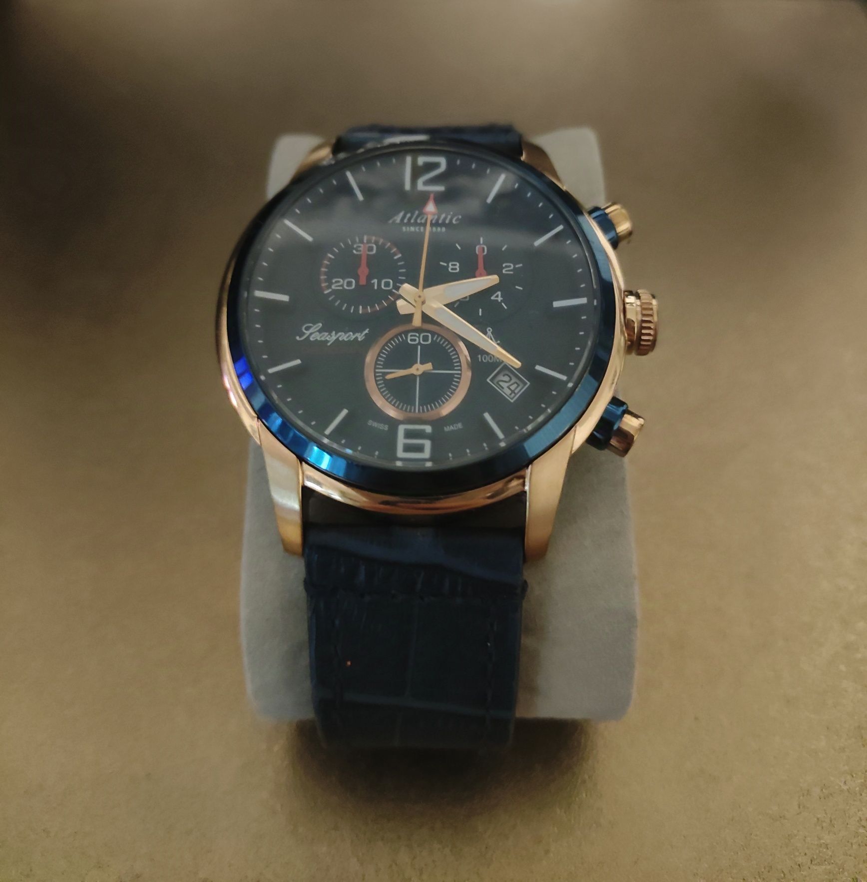 Zegarek szwajcarski Atlantic seasport chronograph 87461.44.55