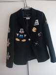Philipp Plein czarna marynarka Miki Mickey mouse M