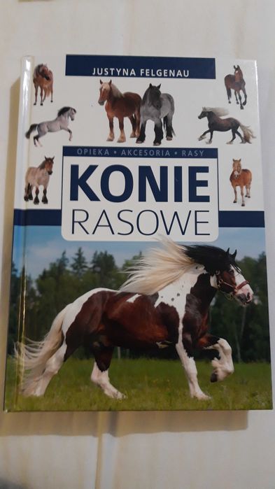 Książka Konie rasowe. Opieka, akcesoria, rasy - Justyna Felgenau