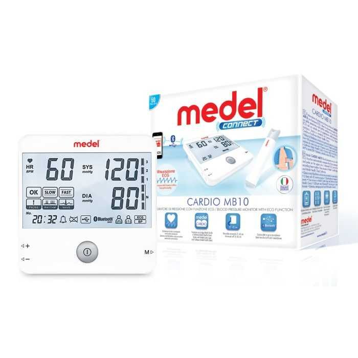 POWYSTAWOWY / Ciśnieniomierz z funkcją EKG MEDEL Connect Cardio MB10
