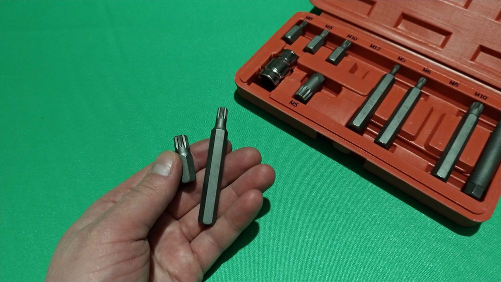 Набор автомобильных бит Torx Toolex (11шт)
