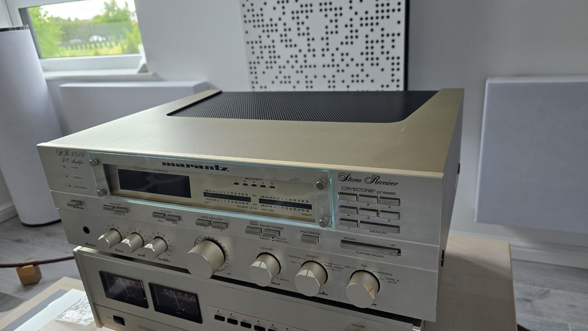 Amplituner wzmacniacz Marantz SR 8010 DC. Vintage.