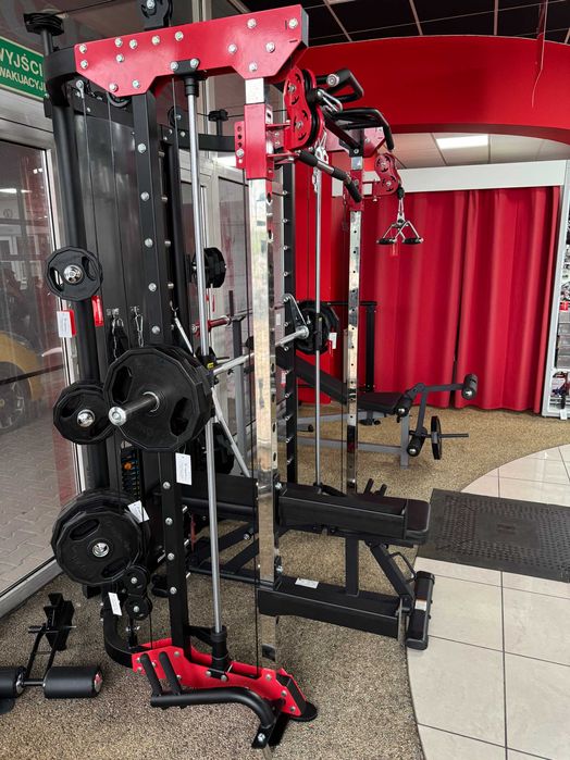 Brama do ćwiczeń klatka stojak maszyna Smitha inSPORTline CC600