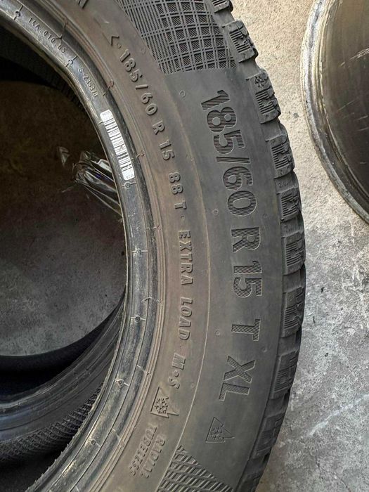 Шины 185/60 R15 Continental пара зима (хорошее состояние) L6