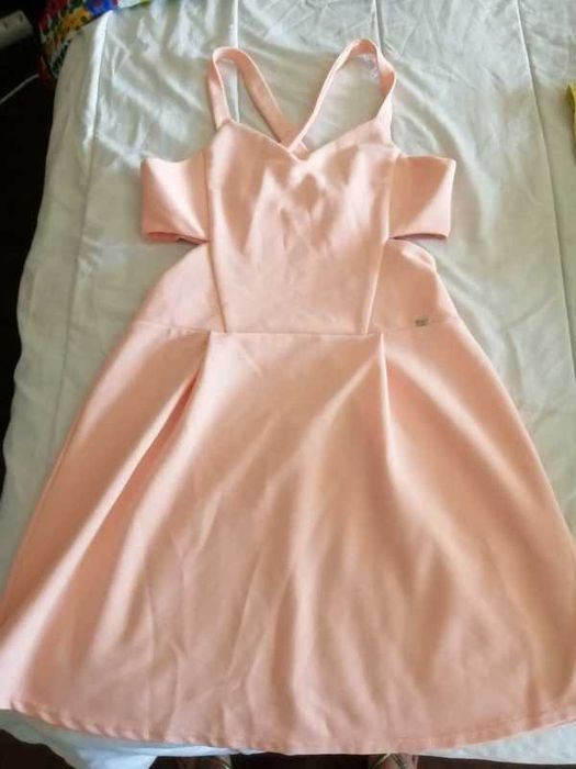 Vestido Tiffosi rosa claro