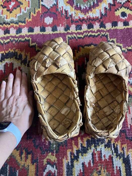 Лапти лыковые начало 20 века