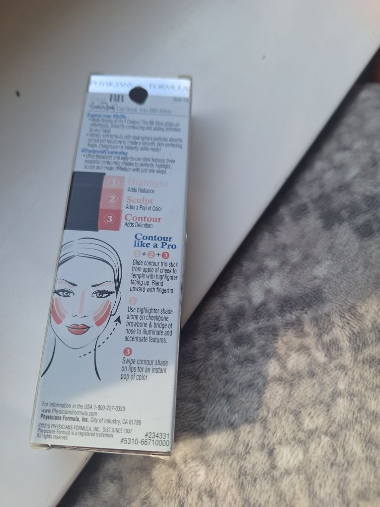 Physical formuła BB blush trio 6671