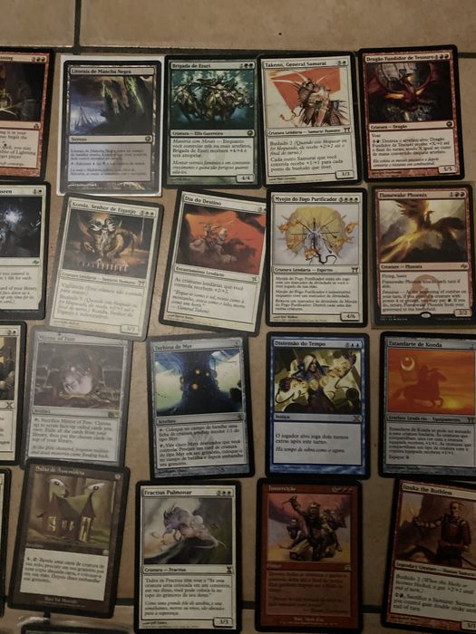 Cartas Incomuns, Raras e Miticas de Magic The Gathering