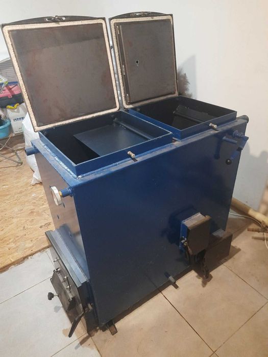 Твердопаливний котел шахтний ПІТОН (Холмова) комплект