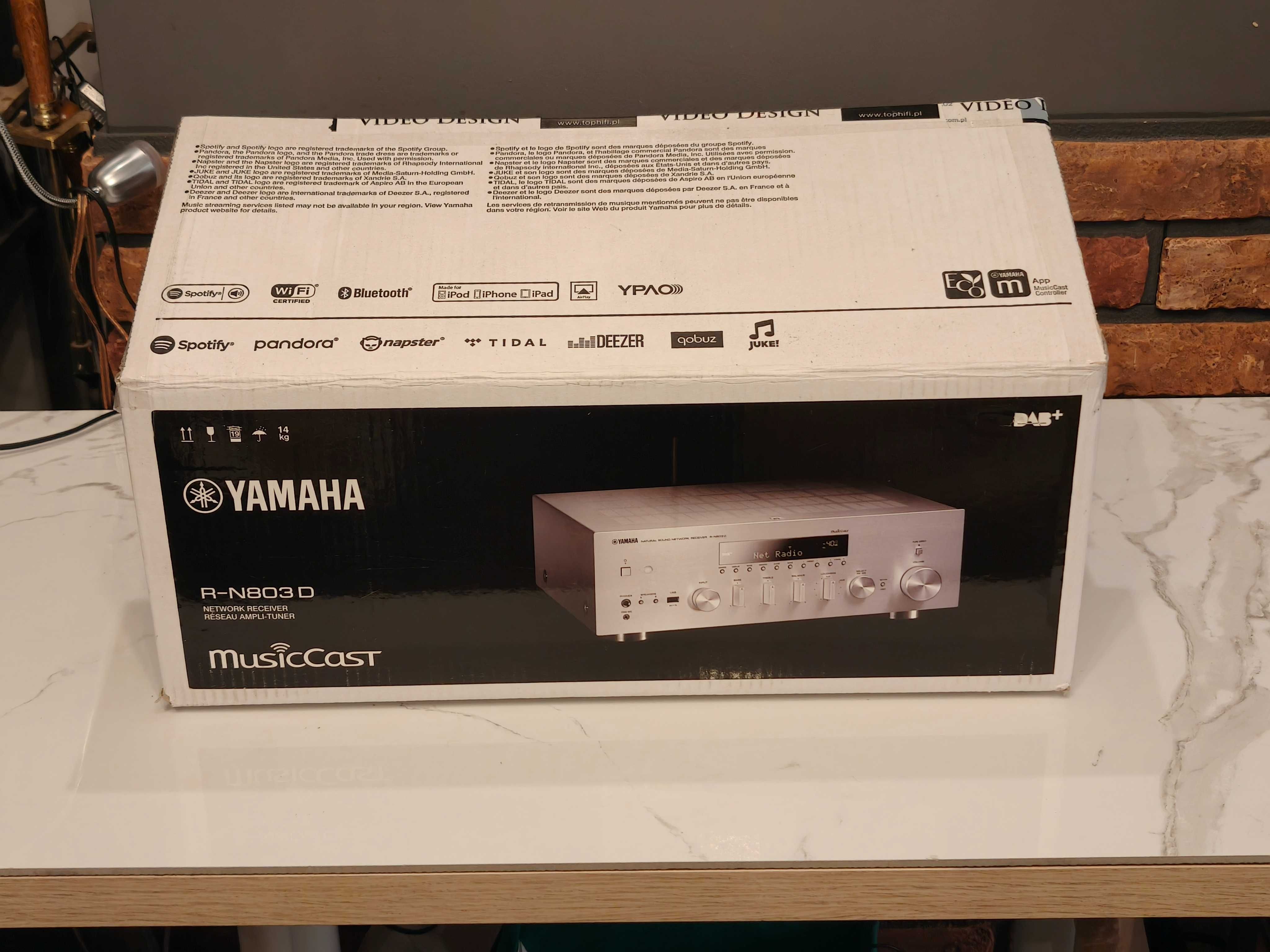 YAMAHA R-N803D ! Amplituner Stereo Sieciowy ! Jak nowy !