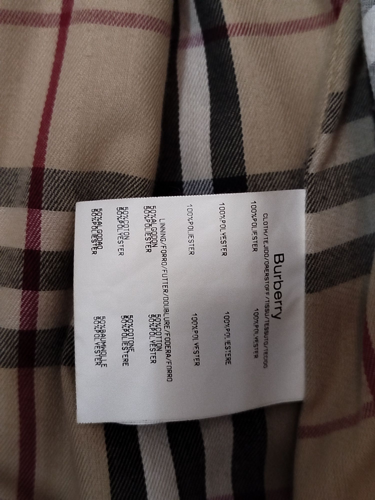 Excelente parka da Burberry, como novo