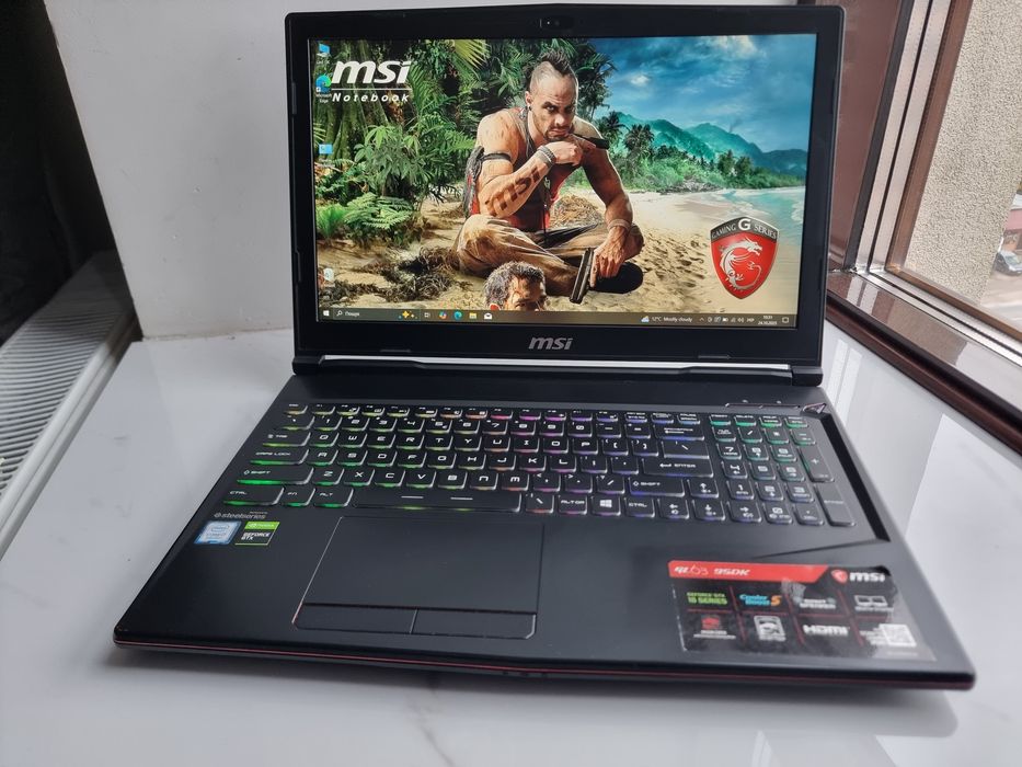ІГРОВИЙ MSI / GTX 1660Ti 6gb / Core i7-9750H / RAM 16gb / ГАРАНТІЯ