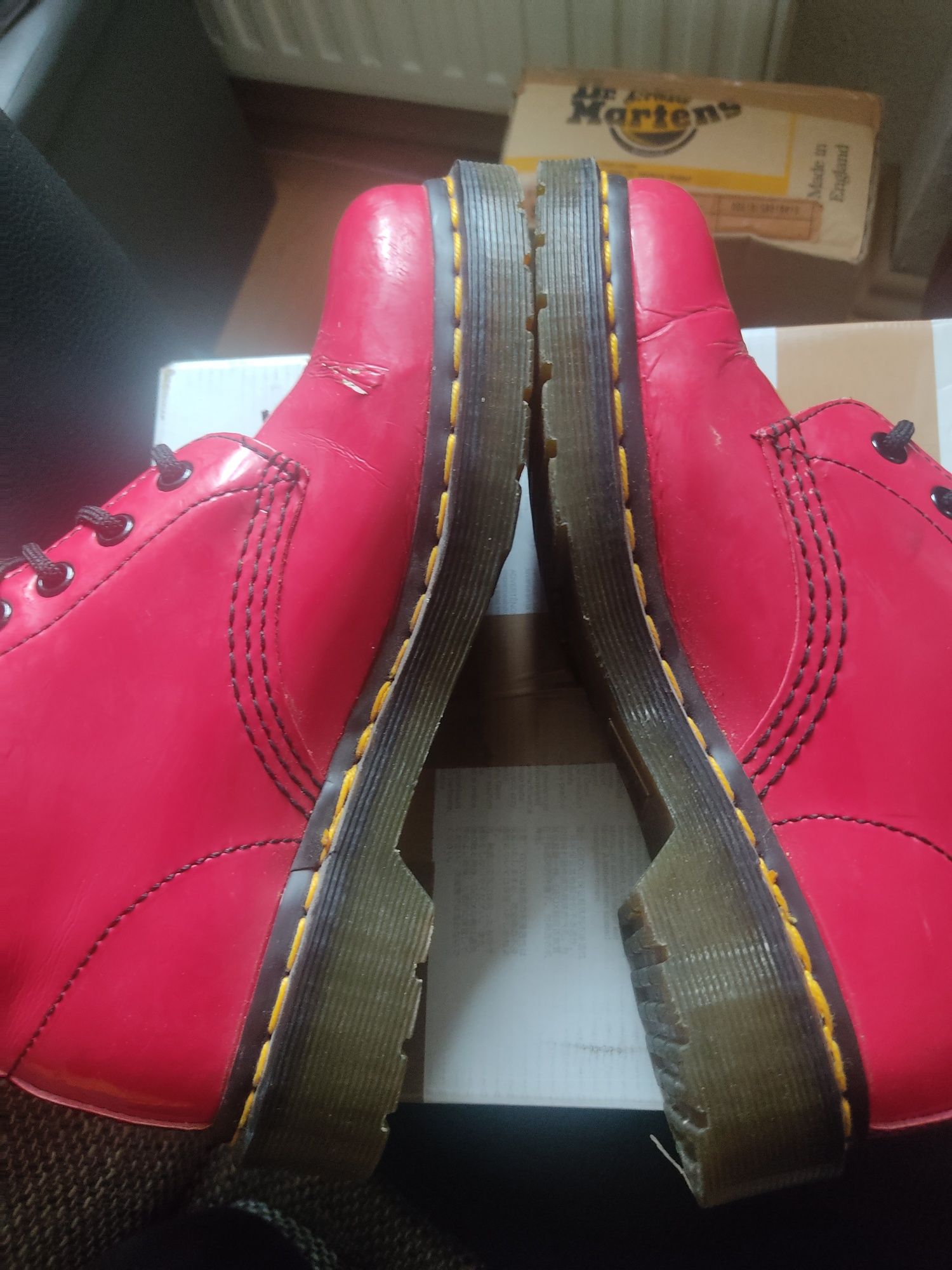 Dr Martens Pascal 1460, czerwone, r. 37