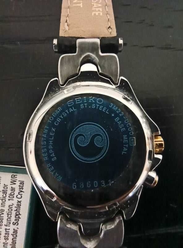 Relógio de Pulso (Seiko SQ100 SWP192P1, Novo e Original)