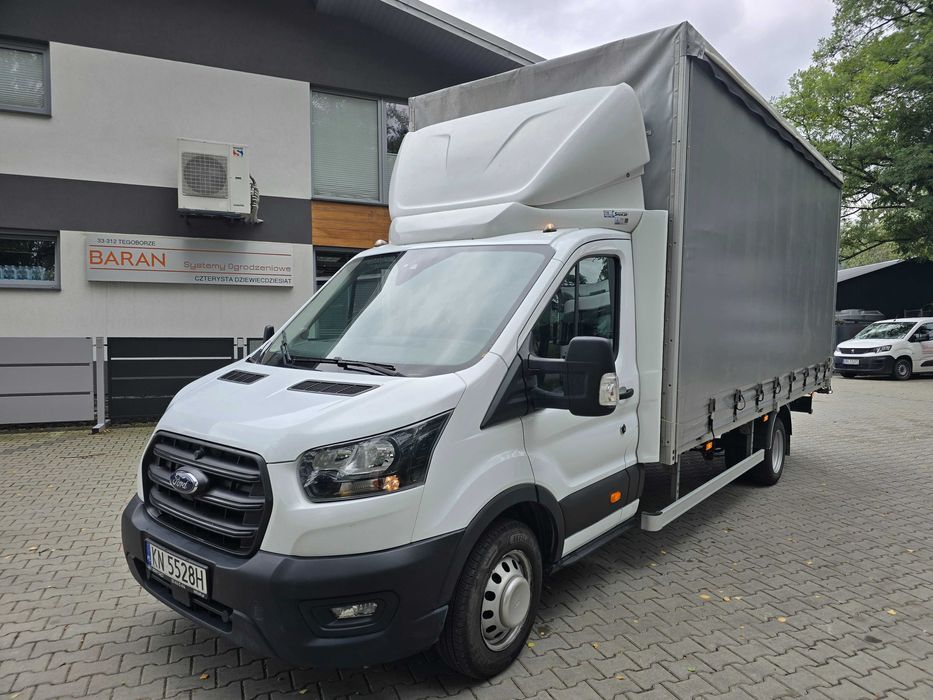 Ford Transit firanka bliźniak | Duże wyposażenie | STAN JAK NOWY