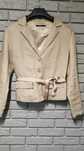 Marynarka 100%len khaki r.m/l