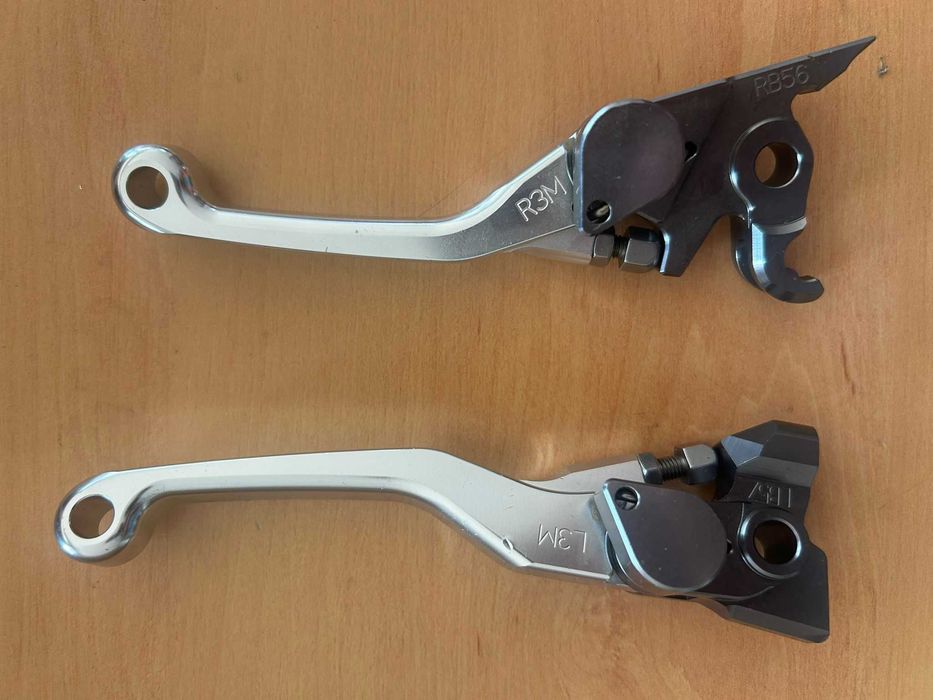 Manetes dobráveis moto (par)