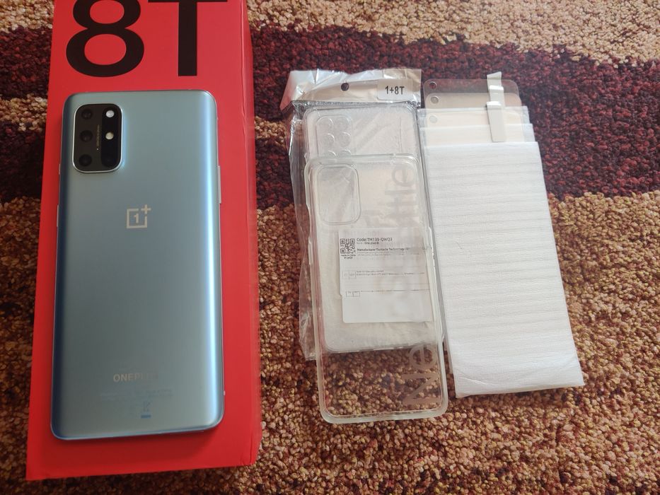 OnePlus 8T, 128GB 8GB RAM, Lunar Silver