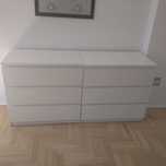WYPRZEDAZ 2 Biale komody IKEA malm