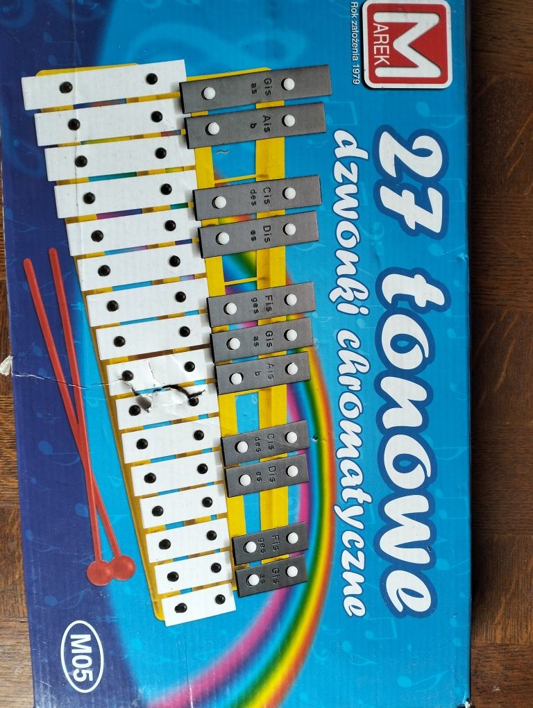 Dzwonki chromatyczne 27 tonowe
