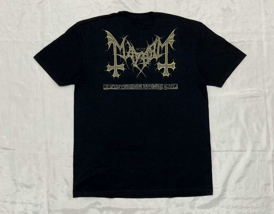 Футболка / мерч Mayhem - De Mysteriis Dom Sathanas  S, М , L ,XL , XXL