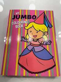 My Jumbo colouring book. Ksiązeczka do kolorowania.