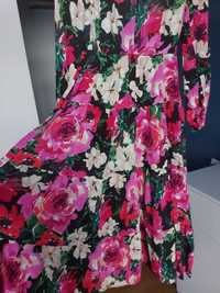 Nowa sukienka w kwiaty r.34
