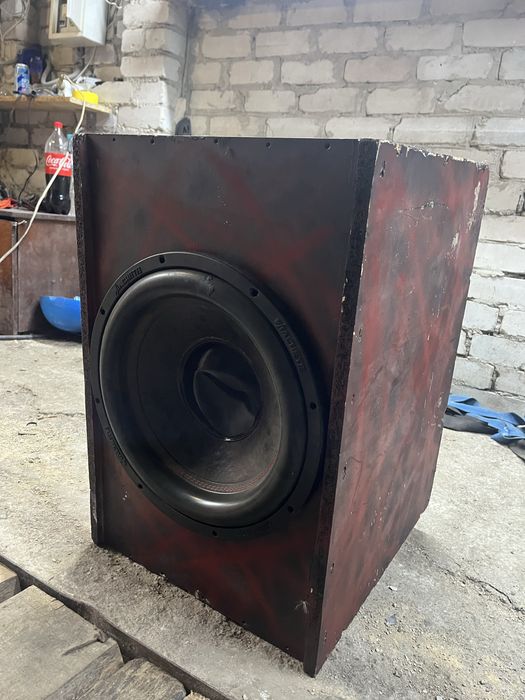 Саб machete 600 вт с моно усилителем