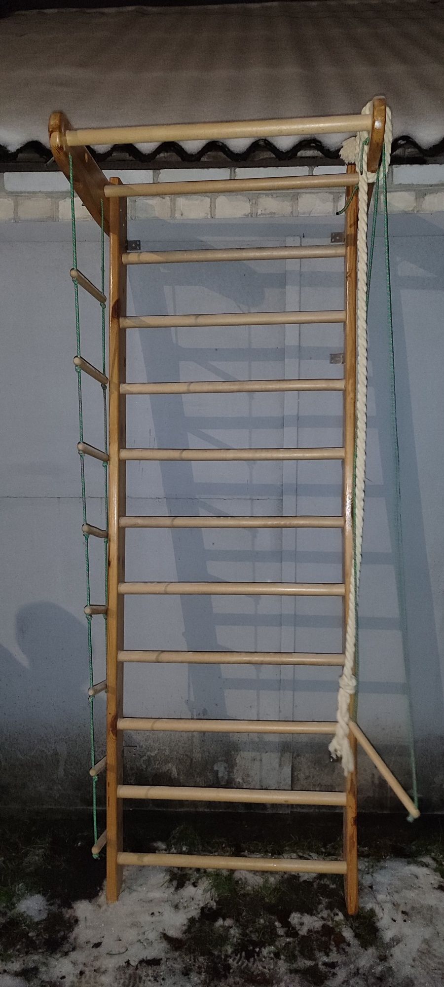 Детская шведская стенка лестница тренажер