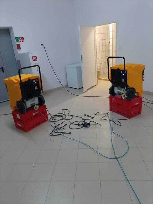 WYNAJEM Osuszacz powietrza Osuszanie po tynkach wylewkach zalaniu