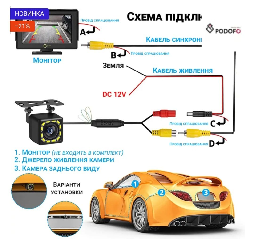 Камера заднього виду