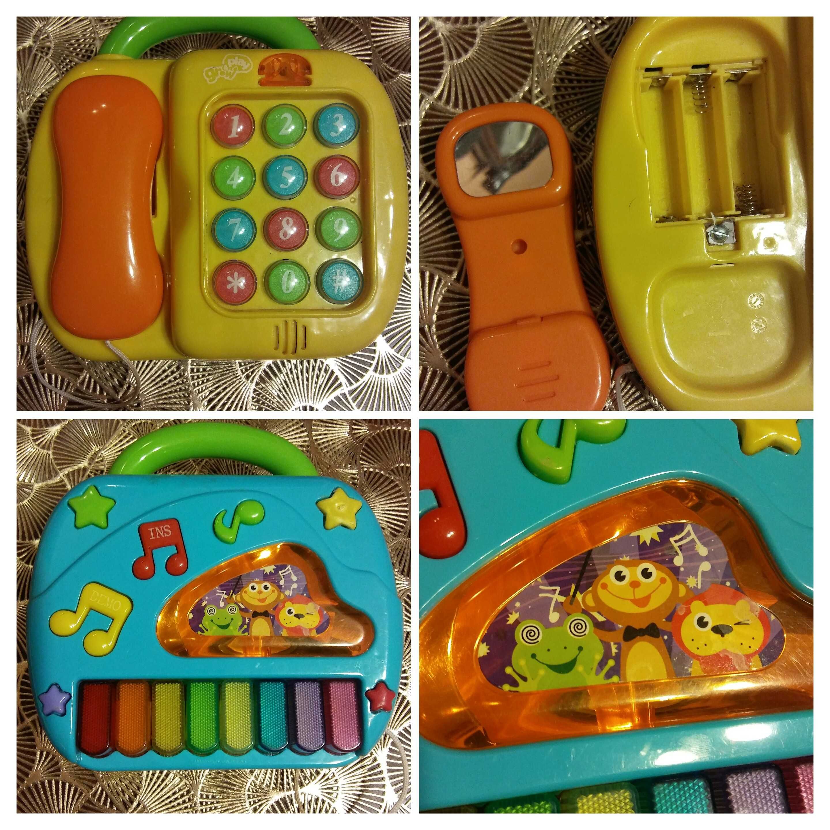 Samochodziki Wader, zabawka telefon...