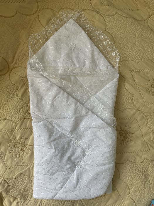 Білий конверт на виписку. Як новий, 1 раз у використанні