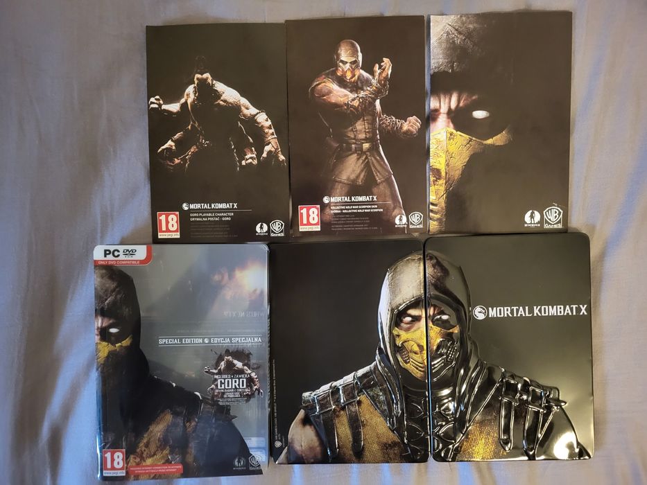 Nowa PC Mortal Kombat X Edycja Specjalna Przed Kupnem Proszę Napisać