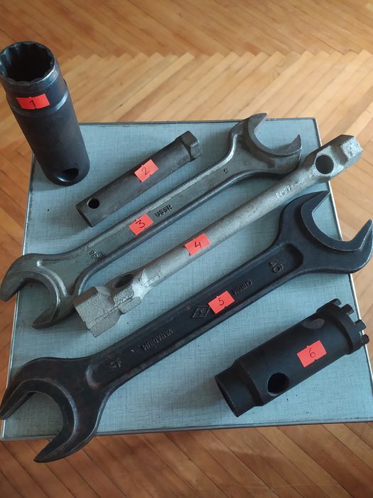 Гаєчні ключі великих розмірів