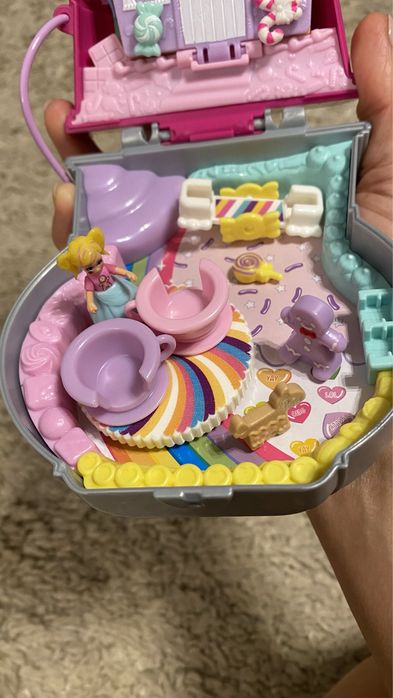 Bolsa Polly Pocket - miniaturas para brincar