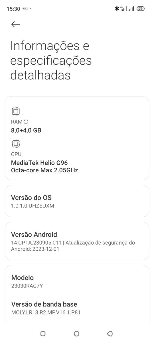 Xiaomi 12s como novo