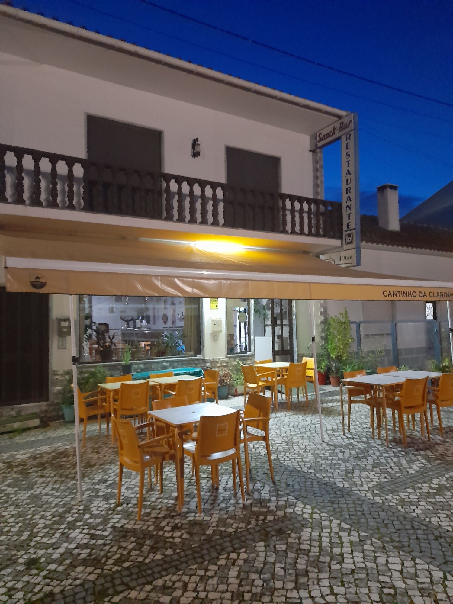 Toldo esplanada cafe