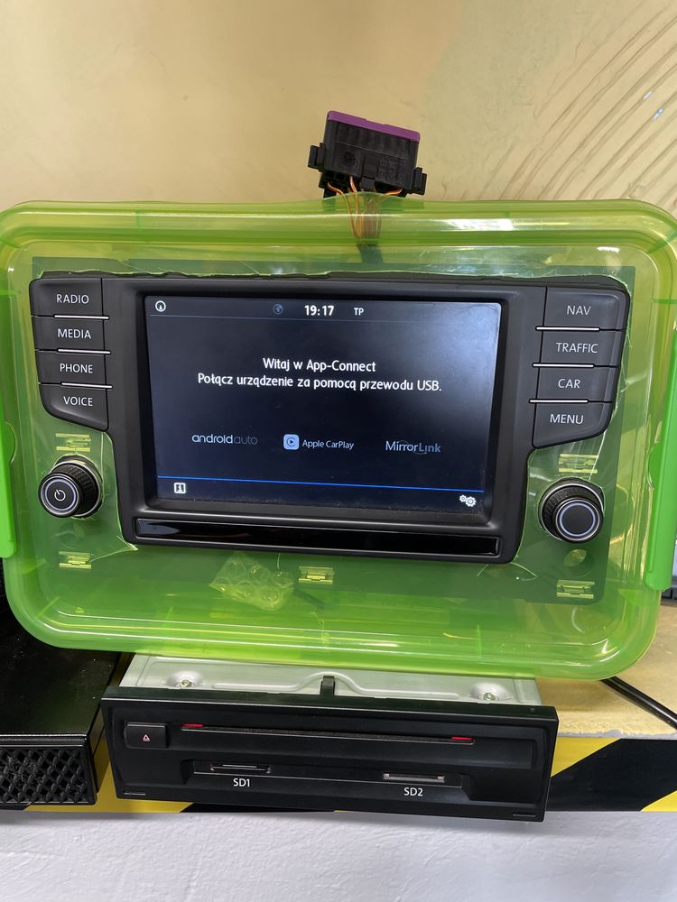 Volkswagen App-connect, Carplay VW Android auto, MIB2, Discover media