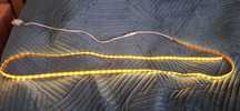 Taśma LED +zasilacz --> długość  188cm