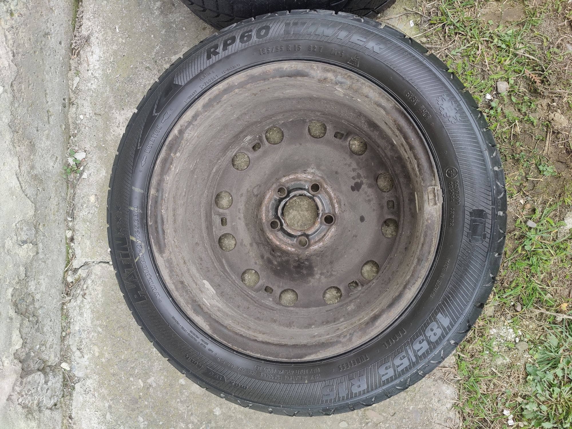 Шини 185/55 r15 продам шини та штамповки 5×100