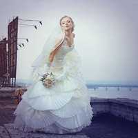 Шикарное дизайнерское свадебное платье от Виктории Максимчук