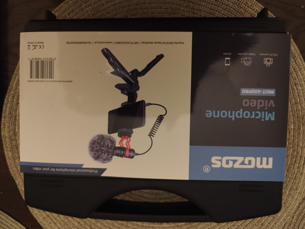 Mikrofon mini jack do smartfona mozos mkit 600 pro