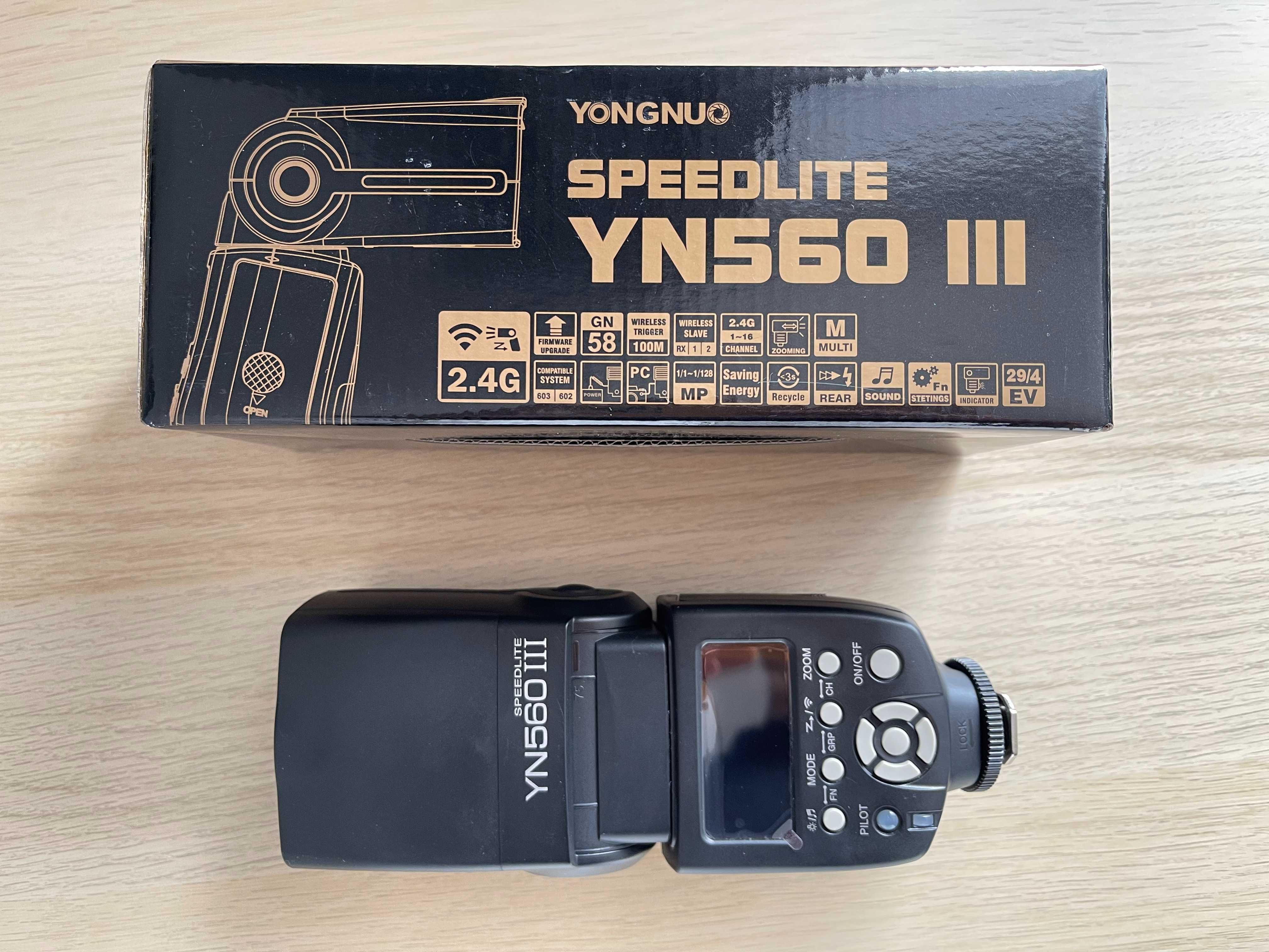 Lampa błyskowa YONGNUO YN560 III Negative Display