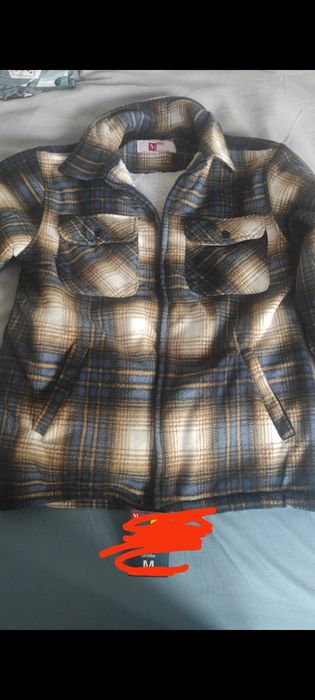 Bluza ocieplana krata