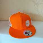 Снепбек Snapback кепка бейсболка оранжевого цвета сеточка новая р56-60