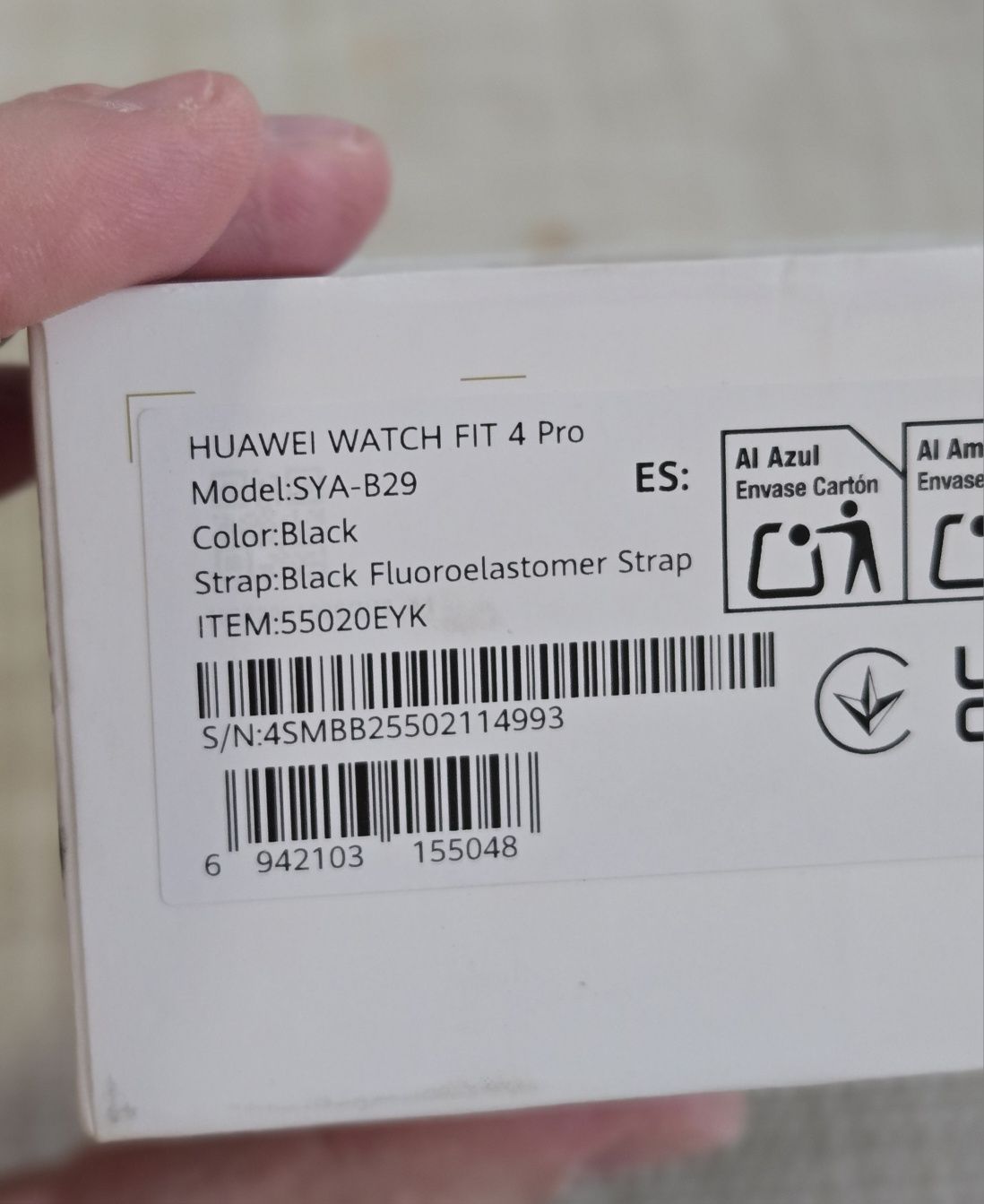 Huawei Watch Fit 4 Pro Black преміальний смарт годинник