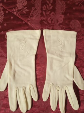перчатки свадебные