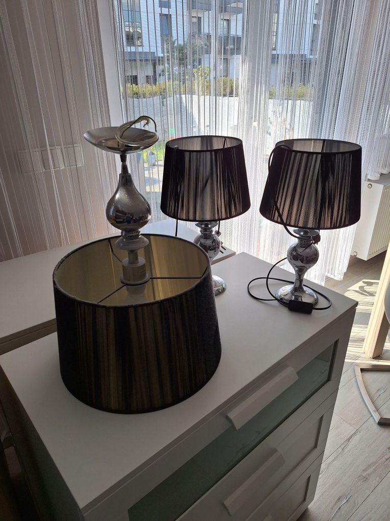 Lampa wisząca + lampki nocne