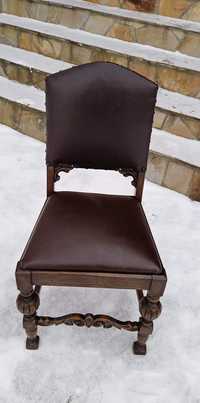 Sprzedam 6 krzeseł w starym  stylu